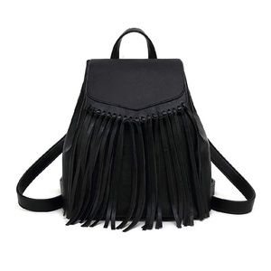 Vegan Leather small backpack